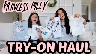 PRINCESS POLLY HAUL + TRY ON HAUL 2021! EMMA AND ELLIE