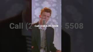 RickRoll Hotline Phone Number