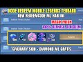 TERBARU! KODE REDEEM MOBILE LEGENDS HARI INI | KODE REDEEM ML TERBARU UPDATE AGUSTUS 2024