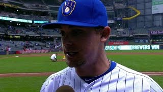 HOU@MIL: Gennett on win over Astros