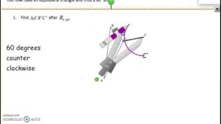 Constructing a 60 degree Rotation