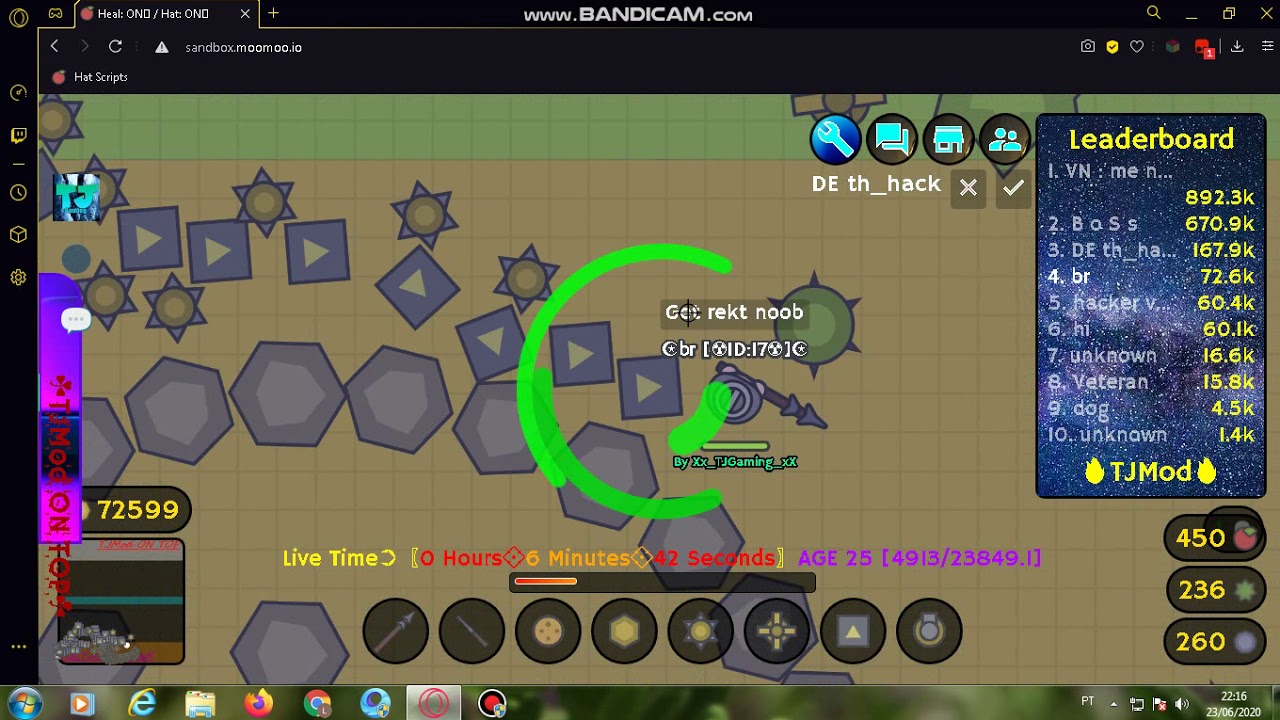 Moomoo Io Hacker Br Youtube