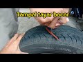 cara tampal tayar kereta bocor