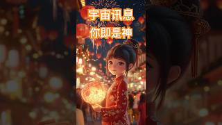 宇宙訊息：2025新年祝福 你即是神 #正能量 #療癒 #身心靈 #智慧 #靈性 #2025 #新年 #過年