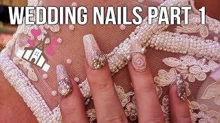 WEDDING NAILS - MATCHING NAILS TO SHOES - PART 1