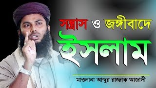 সন্ত্রাস ও জঙ্গীবাদ দমনে ইসলামের ভূমিকা Maulana Abdur Razzak Azadi