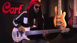 Cort Artisan A6 six-string bass demoed