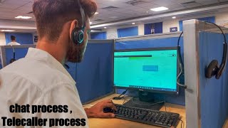 Chat process क्या होता है |  Telecaller process| Delhi NCR Job| #job ,#vlog