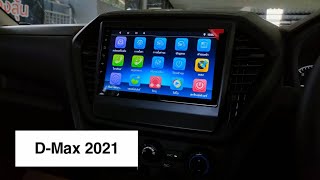 ISUZU D-MAX 2021 ติดตั้งจอตรงรุ่น ANDROID ZEUS 9\