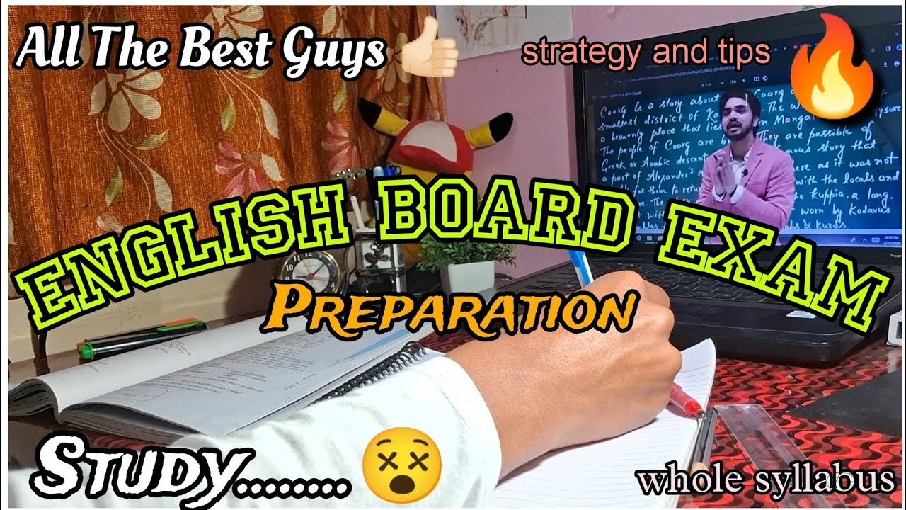 English Board Exam Preparation |syllabus Of English |class 10th Study ...