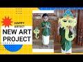 Vinayaga Chathurthi Project||Ganesha Face Mask||God Ganesha Craft Work💖