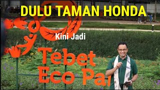 Dulu Kumuh, ini Fasilitas Keren di Taman Eco Park Tebet Setelah di Revitalisasi Anies Baswedan