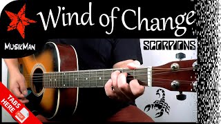 WIND OF CHANGE 🪁 - Scorpions 🦂 / GUITAR Cover / MusikMan N°159