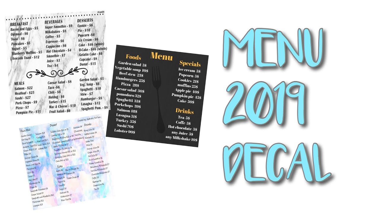 Roblox Bloxburg New Updated Menu Decal Ids Bloxburg Images Roblox Bloxburg New Updated Menu Decal Ids Bloxburg Images
