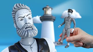 The Lighthouse (2019) But They're Action Figures