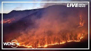 In-depth latest on Polk County, NC wildfires