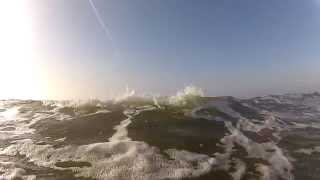 KITESURFING @ LIEPAJA..28-10-2014#GOPRO