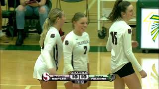 BACB Sports Seaholm Maples vs Groves Falcons Volleyball 2024