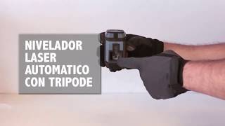 NIVELADOR LASER AUTOMATICO CON TRIPODE - NPA810T - GLADIATOR PRO 52543