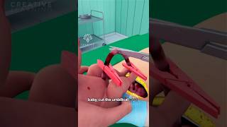 What Really Happens During a C-Section #short #viralvideo - Creativelearning3d