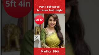 Part 1 Real Height Of Bollywood Actresses #shorts #youtubeshorts #youtube #ytshorts #viralshort