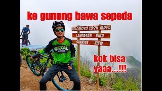 Gowes ke Puncak Gunung Telomoyo - dalan e alus broh...syahdu...