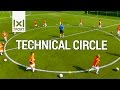 ⚽ Technical Circle - Creative Football/ Soccer Activity for Kids - Soccer Drills