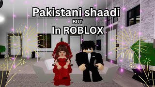 Pakistani wedding but in roblox 😂 *dont miss the end*