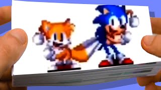 Sonic the Hedgehog: Special Zone + Bonus [Sonic and Tails Dance Meme] - Flipbook Animation