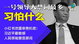 小红书泄露审查机密：习近平最敏感，人民领袖曾是禁词 | 一号领导人禁词最多，习近平怕什么-明镜读书（梁峻）