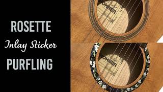 Rosette - Purfling for Guitars