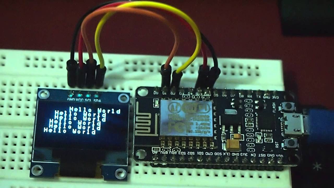 Nodemcu Esp8266 Library