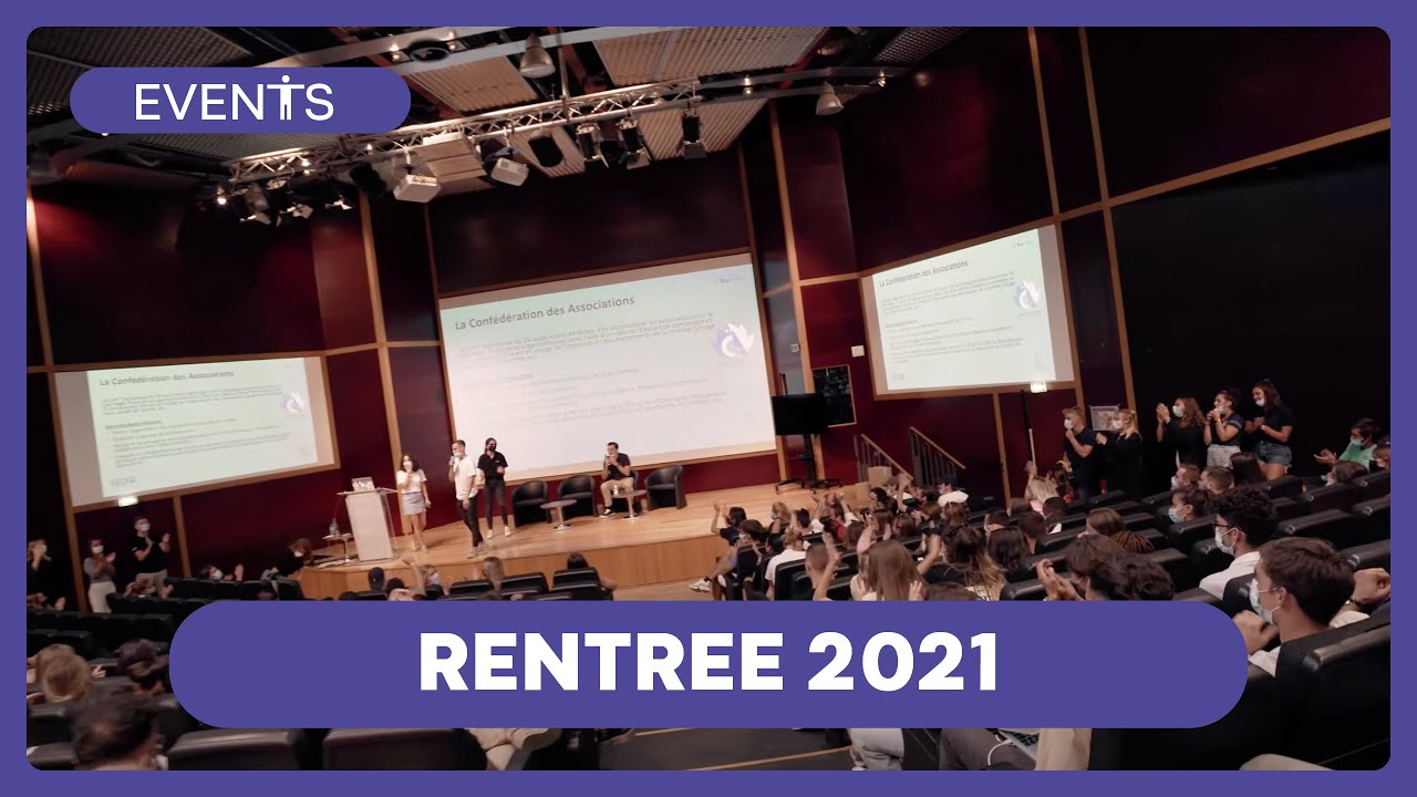 Bienvenue à Kedge - Rentrées 2021 - YouTube