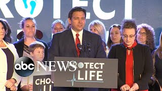 Florida governor signs law banning nearly all abortions after 15 weeks l WNT