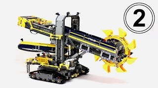 ЛЕГО Техник 42055 Роторный Экскаватор – Обзор 2 / LEGO Technic Bucket Wheel Excavator – Review 2