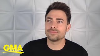 Jonathan Bennett gets emotional about new Hallmark holiday movie about LGBTQ family l GMA Digital