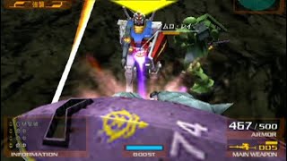 PS2 Gvs.Z 宇宙世紀モード オルテガIF編[オルテガ生残]＜最終＞「宇宙要塞ア・バオア・クー」