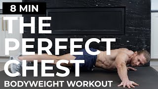 The PERFECT 8 Min At Home Chest Workout | NO EQUIPMENT (FOLLOW ALONG)