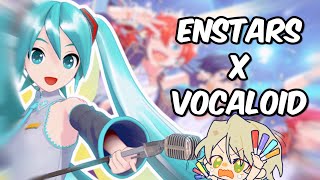 ENSTARS X VOCALOID COLLAB IS REALL || ensemble stars!!