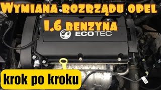 Wymiana rozrządu Opel 1.6 benzyna #rozrząd #wymiana #opel #zróbtosam  #zafira  #astra #insignia