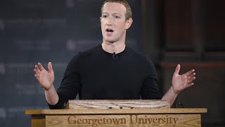 Watch live: Facebook CEO Zuckerberg speaks at Georgetown University