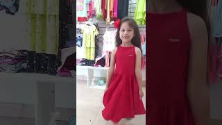 Vestido vermelho Malwee kids para meninas