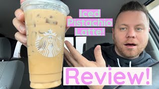 Starbucks Iced Pistachio Latte Review!