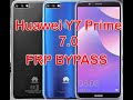 FRP REMOVE | Huawei Y7 Prime (TRT-L21A) 7.0 Google Account Bypass