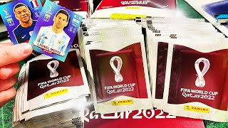 KOMPLETTE DISPLAY BOX (100 TÜTEN 500 STICKER!!!) Panini FIFA WORLD CUP QATAR 2022