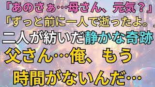 【感動する話】余命わずかな息子と頑固な父、最後のクリスマスに交わされた「ありがとう」と「ごめん」【泣ける話・朗読・家族の絆】