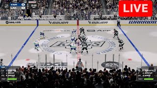 NHL LIVE🔴Los Angeles Kings vs.Vancouver Canucks|NHL Full Game-26th February 2025-NHL 25