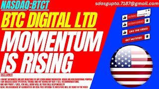 MOMENTUM IS RISING : BTCT STOCK ANALYSIS | BTC DIGITAL LTD STOCK