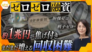 【イブスキ解説】初めて金融機関の門をたたいた一見さんが多く…フォローも困難　回収不能・困難が約１兆円に 返済できずに今後も倒産増える？