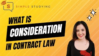 What is consideration in contract law?